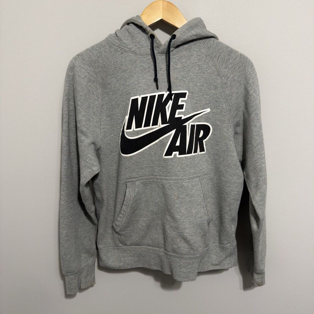 Nike Air Hoodie Sweatshirt Gray Men’s Small Athletic Sportswear